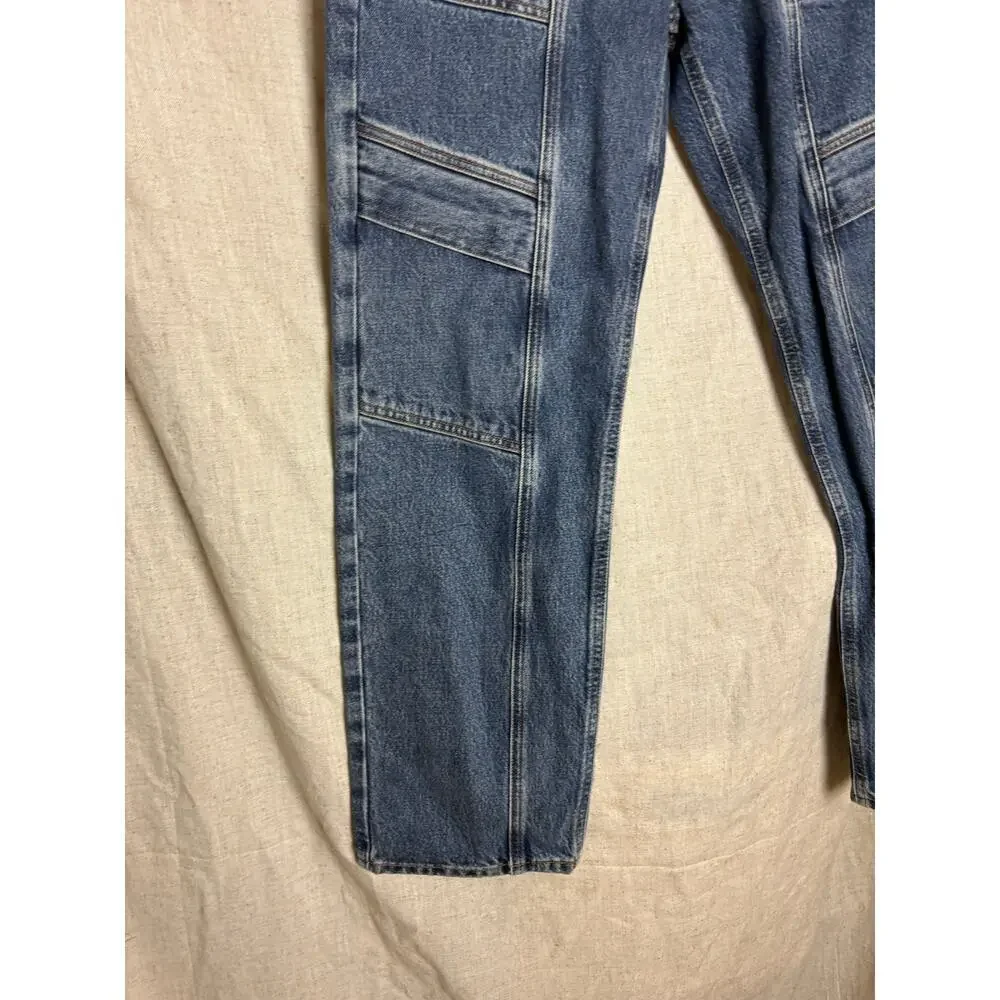 Agolde Cooper Cargo Blue Jeans Regulation Sz. 28